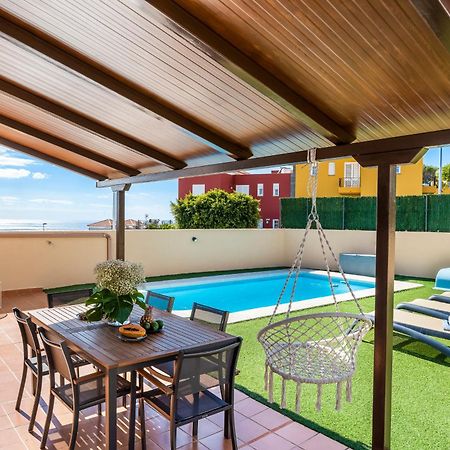 Villa Trueno Refugio De Lujo Con Piscina Climatizada Y Vistas Candelaria Luaran gambar